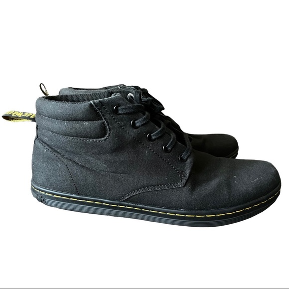 High Top Doc Martin Canvas Shoes Martens Cairo Canvas Lace Up